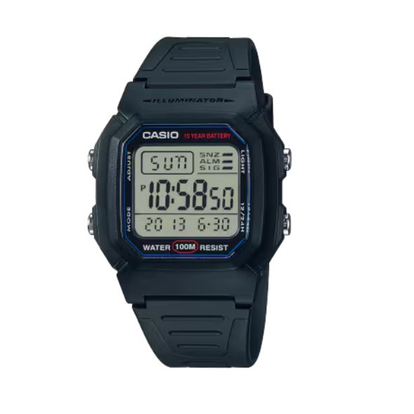 RELOJ CASIO W-800H-1AVES