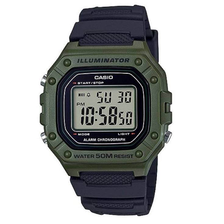 RELOJ CASIO W-218H-3AVEF
